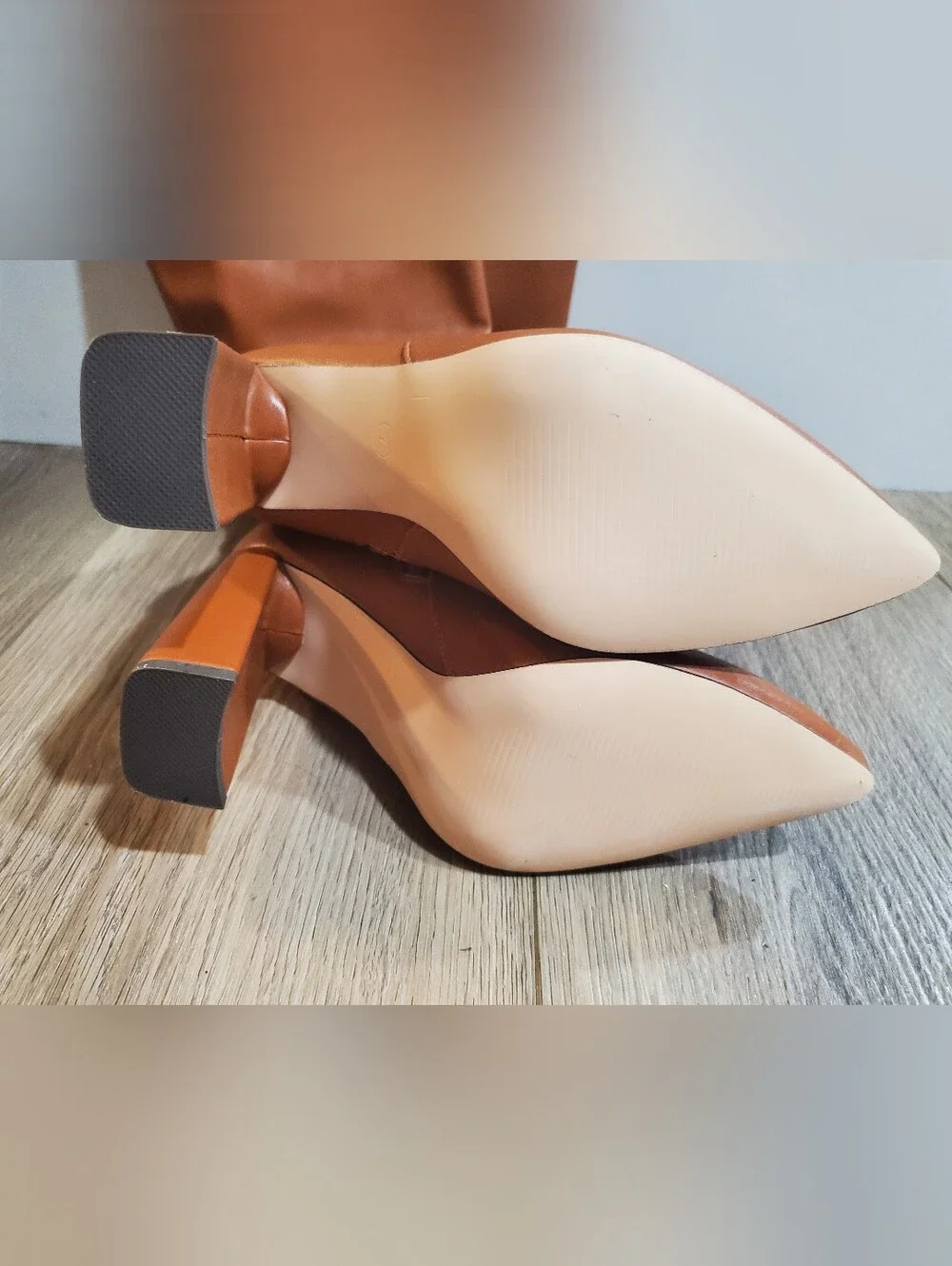 Women's Tall Pointed-Toe Block Heel Boots